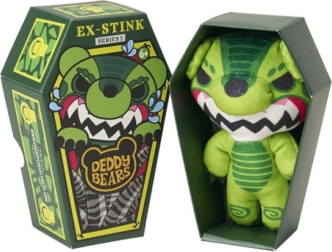 Deddy Bears Ex-Stink plysjbamse i kiste