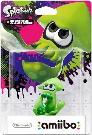 Amiibo-figur Splatoon Squid (Inkling Squid) – grøn