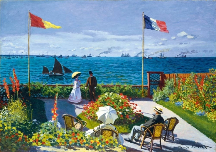 Bluebird puslespil Have i Sainte-Adresse 1000 brikker