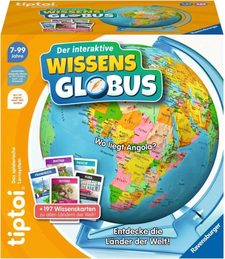 Ravensburger tiptoi interaktiv vidensglobus