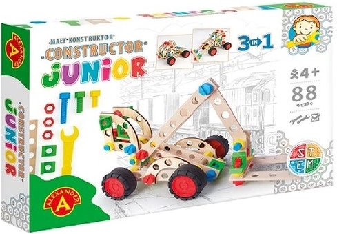 Alexandra lille konstruktør junior 3-i-1 gaffeltruck