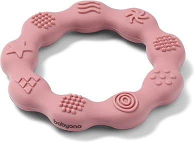 BabyOno silikonebidering – lyserød