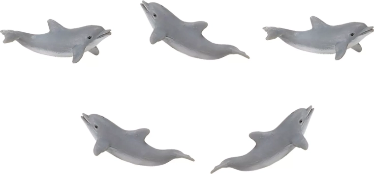 Safari Ltd. mini delfinfigur Good Luck Minis - 1 stk.