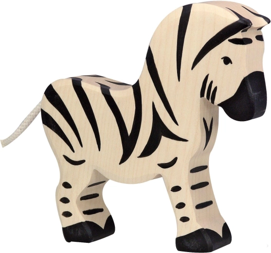 Træfigur af zebra Holztiger - 1 stk.