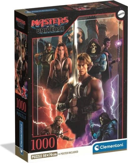 Kompakt puslespil Masters of the Universe 1000 brikker
