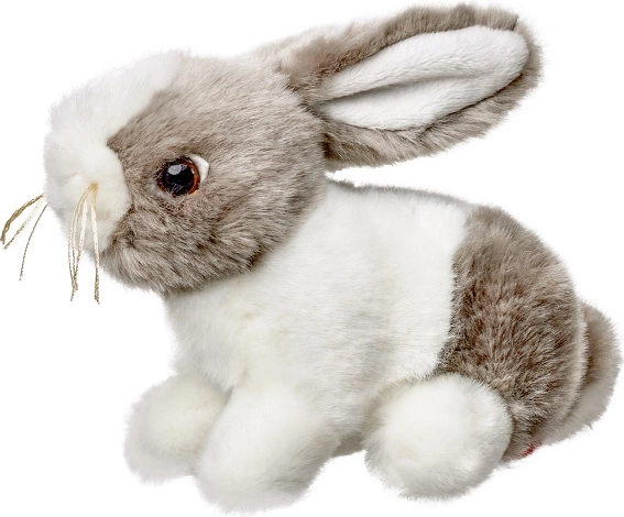 Plyskanin gråhvid 16 cm Beppe ZOO