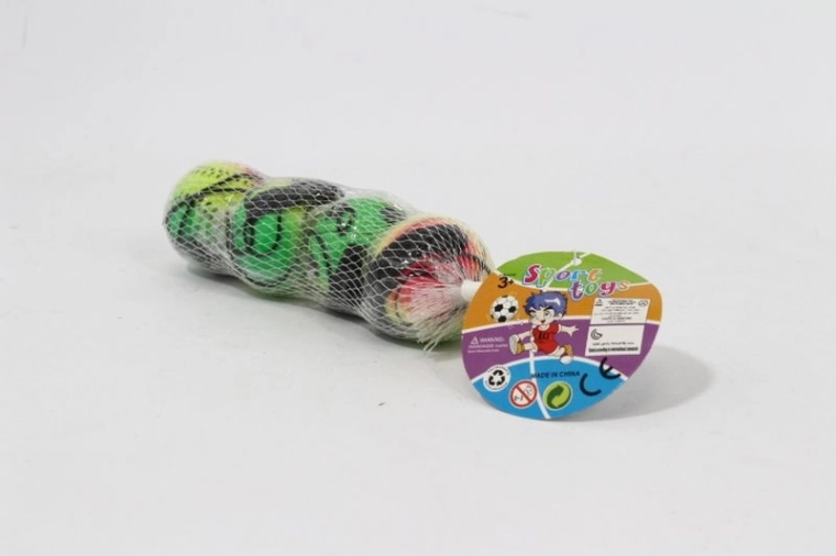 Bolde på elastik 4,7 cm (4 stk.)