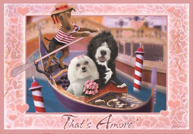 Puslespil Det er kærlighed 260 brikker