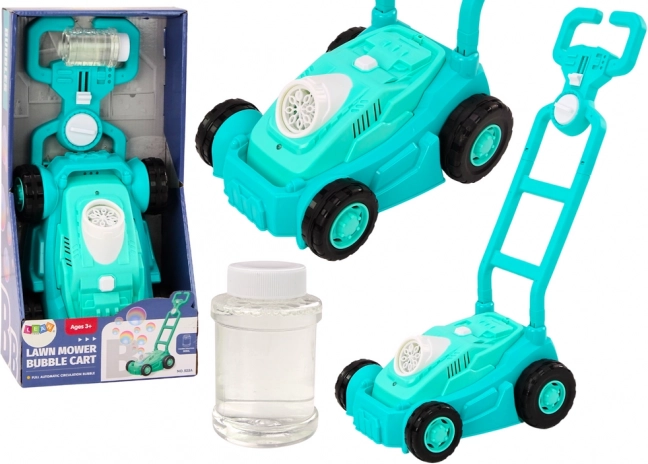 Sæbeboble Græsslåmaskine med håndtag Grøn