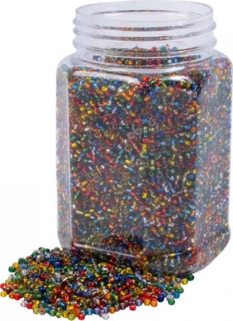 Rocailles perler transparente 500 g PLAYBOX
