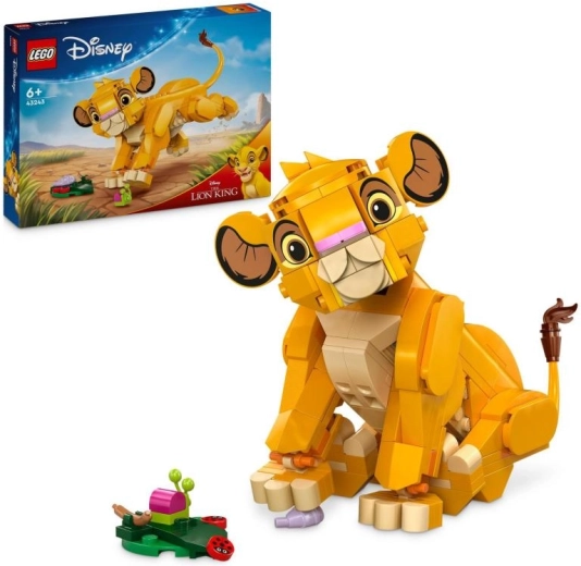 LEGO Disney Løveungen SIMBA – byggbar figur
