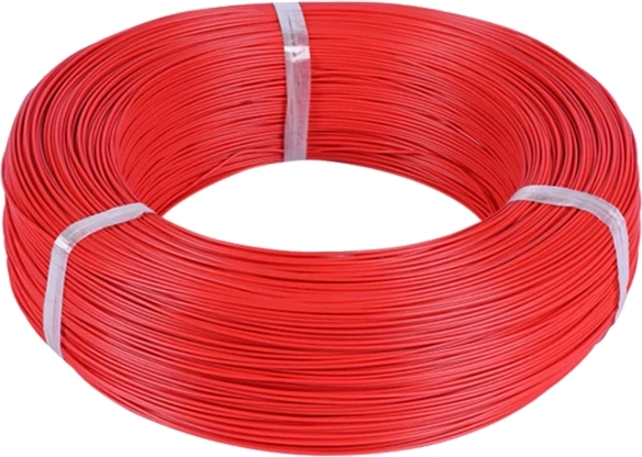 MSP silikone-strømledning 28 AWG (0,08 mm2) 1 m rød - 1 stk.