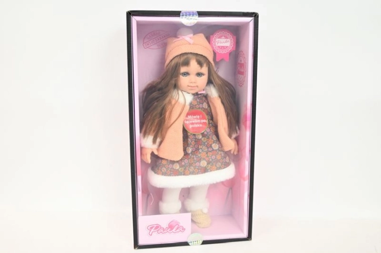 Paula talende og syngende dukke 33 cm (polsk)