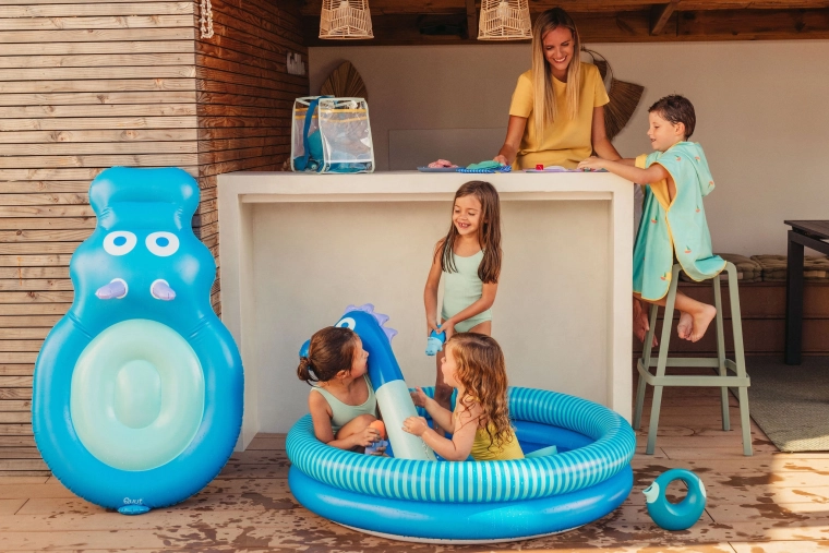 Quut oppusteligt badebassin Ocean road 120 cm