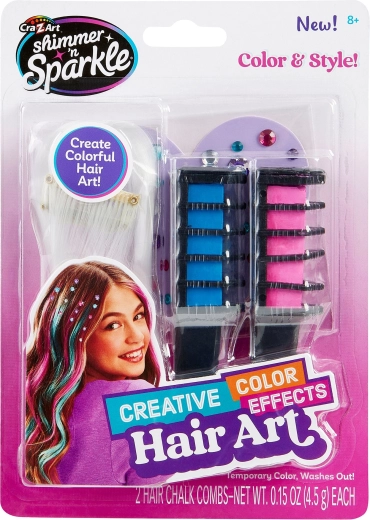 Cra-Z-Art hårkridt med hårclips