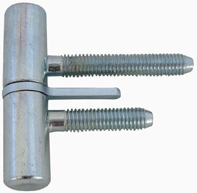 Dørhængsel 60 mm med søm, galvaniseret