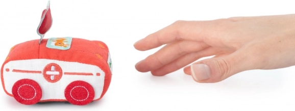 Lilliputiens - Bil med ræven Alice med friløbsmekanisme