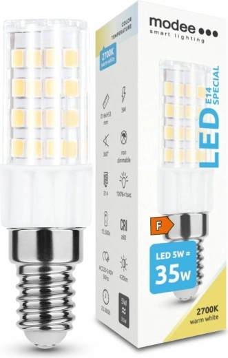 Modee LED pære Special Ceramic 5 W E14, 420 lm, varm hvid