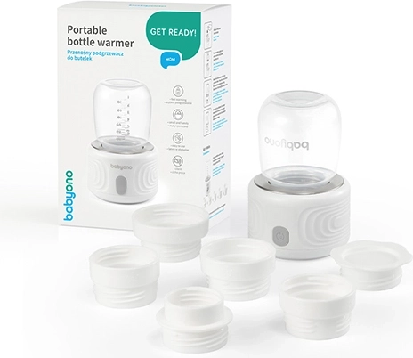 BabyOno rejsevarmer til sutteflasker