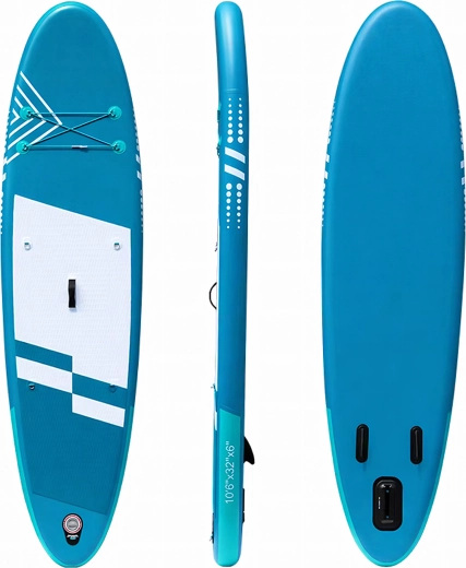 Oppusteligt paddleboard SUP 320 cm med tilbehør