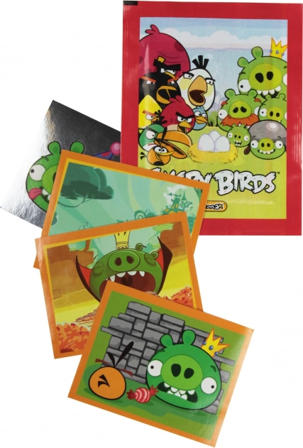 Angry Birds-klistermærker - 1 stk.