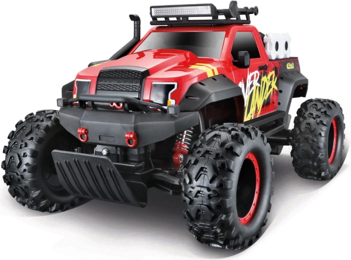 Maisto RC Overlander rød fjernstyret terrænmodel