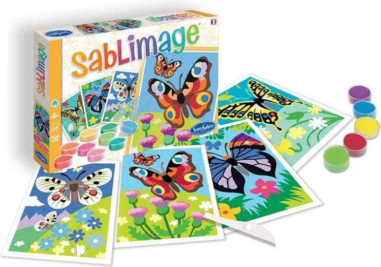 Sentosphere Sablimage sandbilleder sommerfugle