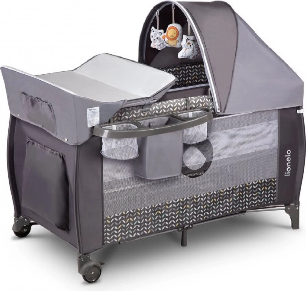 Rejseseng Sven Plus fra Lionelo – Grå