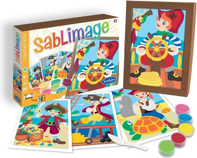 Sentosphere Sablimage pirater – sandbilleder