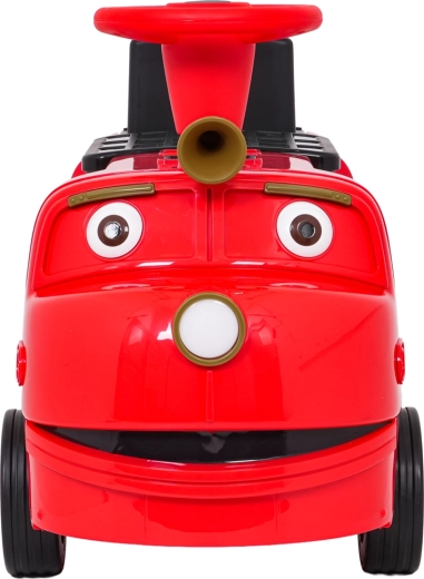 Løbecykel lokomotiv rød STACYJKOWO