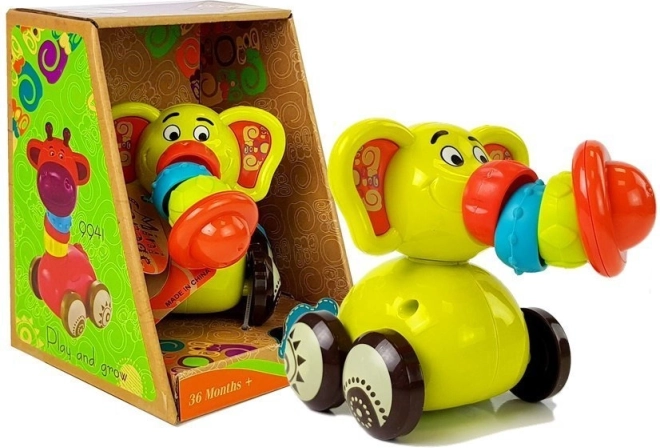 Elefantbil til Babyer med Bevægelig Snabel