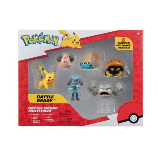 Sæt med POKÉMON-figurer – Pikachu og venner, serie 7
