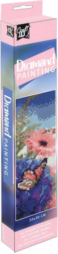 Grafix diamantmaling mosaik blomster 30 × 30 cm
