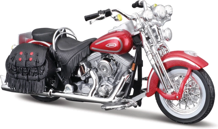 Maisto Harley-Davidson 1999 FLSTS Heritage Softail Springer 1:18 rød