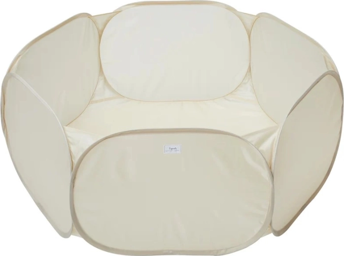 3 Sprouts tør boldbassin af genanvendt polyester, beige