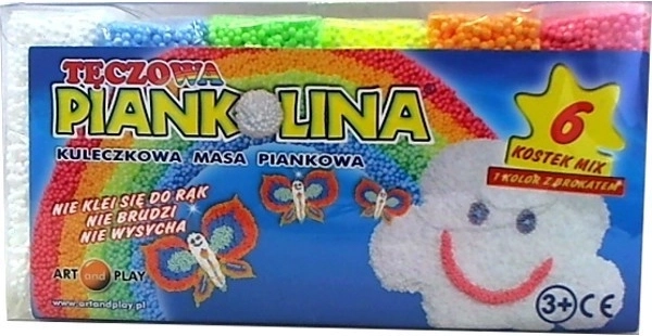 Art And Play Piankolina 6 farver i regnbuen