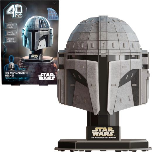 Spin Master 4D Build Star Wars Mandalorian 3D-puslespil hjelm