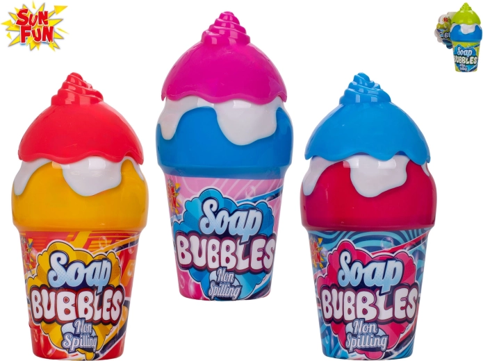 Sun Fun-sæbebobler formet som en is, 40 ml