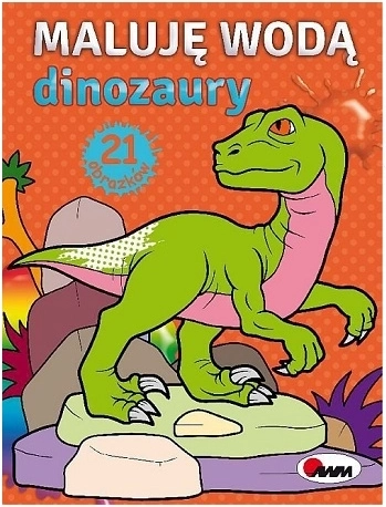 Vandmalebog Dinosaurer