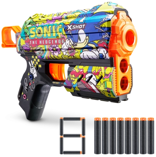 X-Shot Skins Flux SONIC the Hedgehog – skumblaster