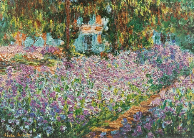 Puslespil Claude Monet: Monets have i Giverny 1000 brikker