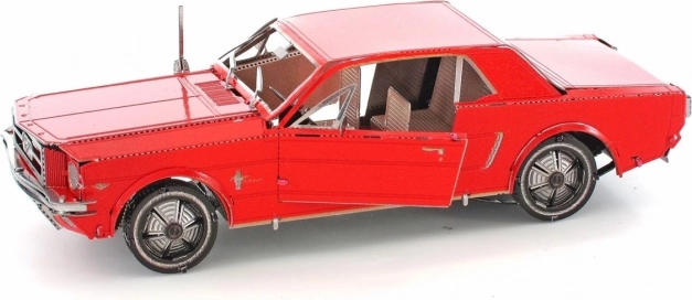 METAL EARTH 3D-puslespil Ford Mustang 1965 (rød)