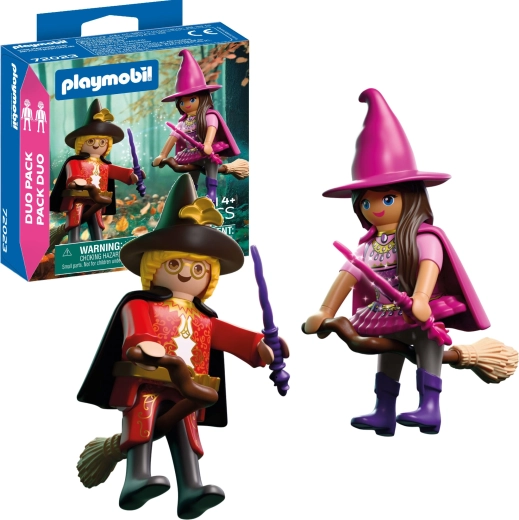 Playmobil Duo Pack – troldmand og heks med tilbehør