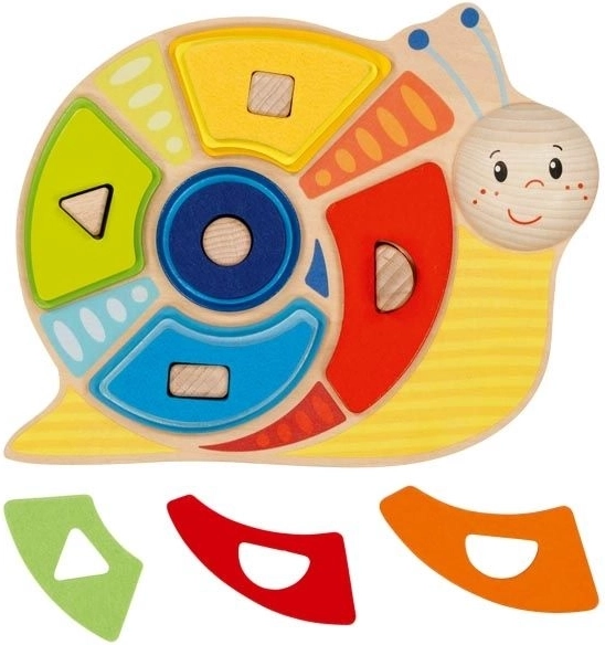 Montessori farvesorterende snegl