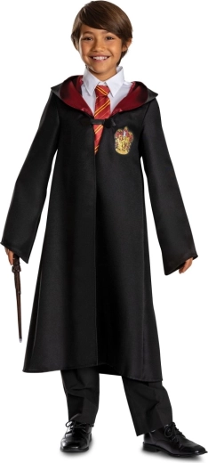 børnekostume Gryffindor-kåbe 10–12 år HARRY POTTER