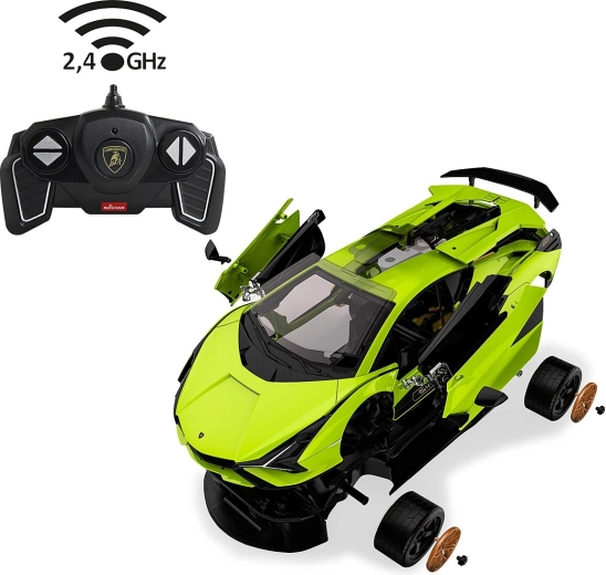 Jamara Lamborghini Sián FKP 37 RC-byggesæt 1:18 2,4 GHz grøn