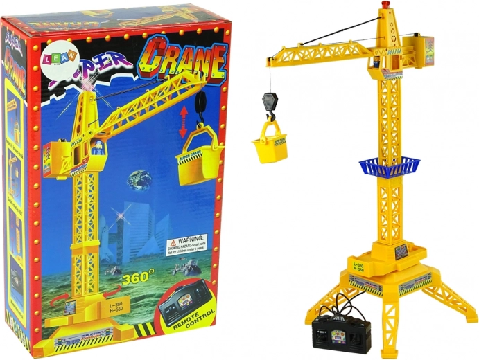 Fjernstyret kran Batteridrevet fjernbetjening Bevægelig arm 60 cm