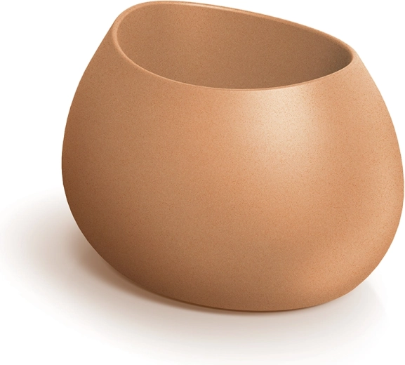 Evolia blomsterkrukke 60 cm terrakotta – oval plastikpotte til planter
