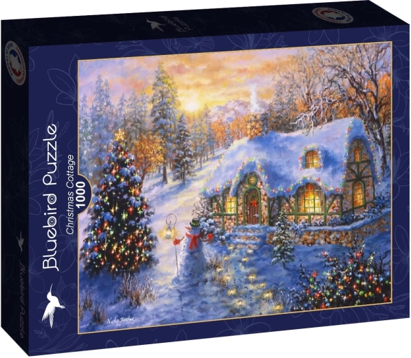 Bluebird puslespil julehytte 1000 brikker