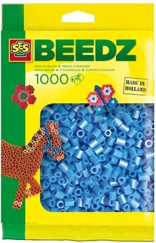 SES Creative strygeperler blå 1000 stk.